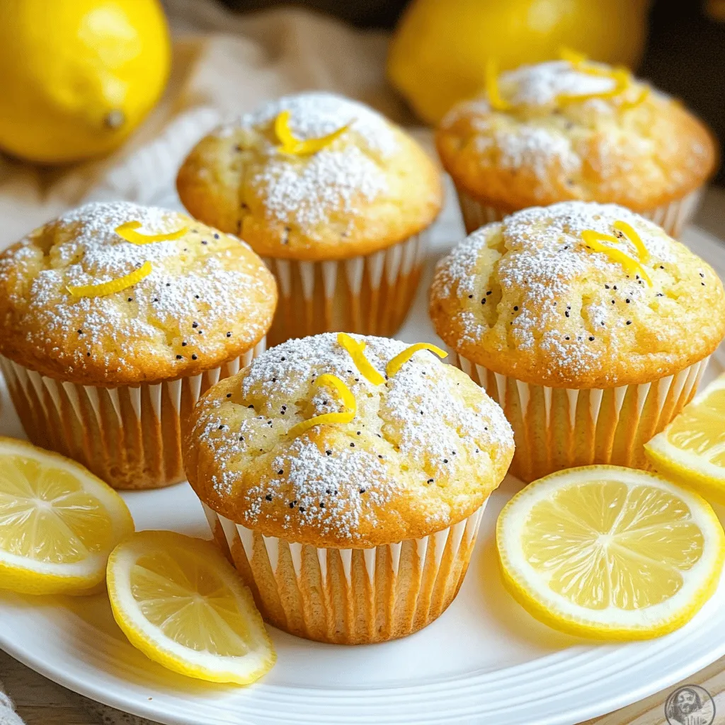 Lemon Poppy Seed Muffins Tasty and Easy Recipe