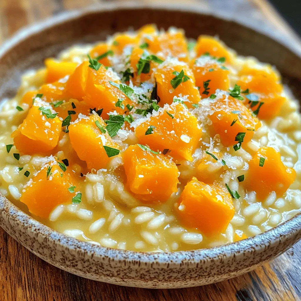 Butternut Squash Risotto Creamy and Flavorful Dish