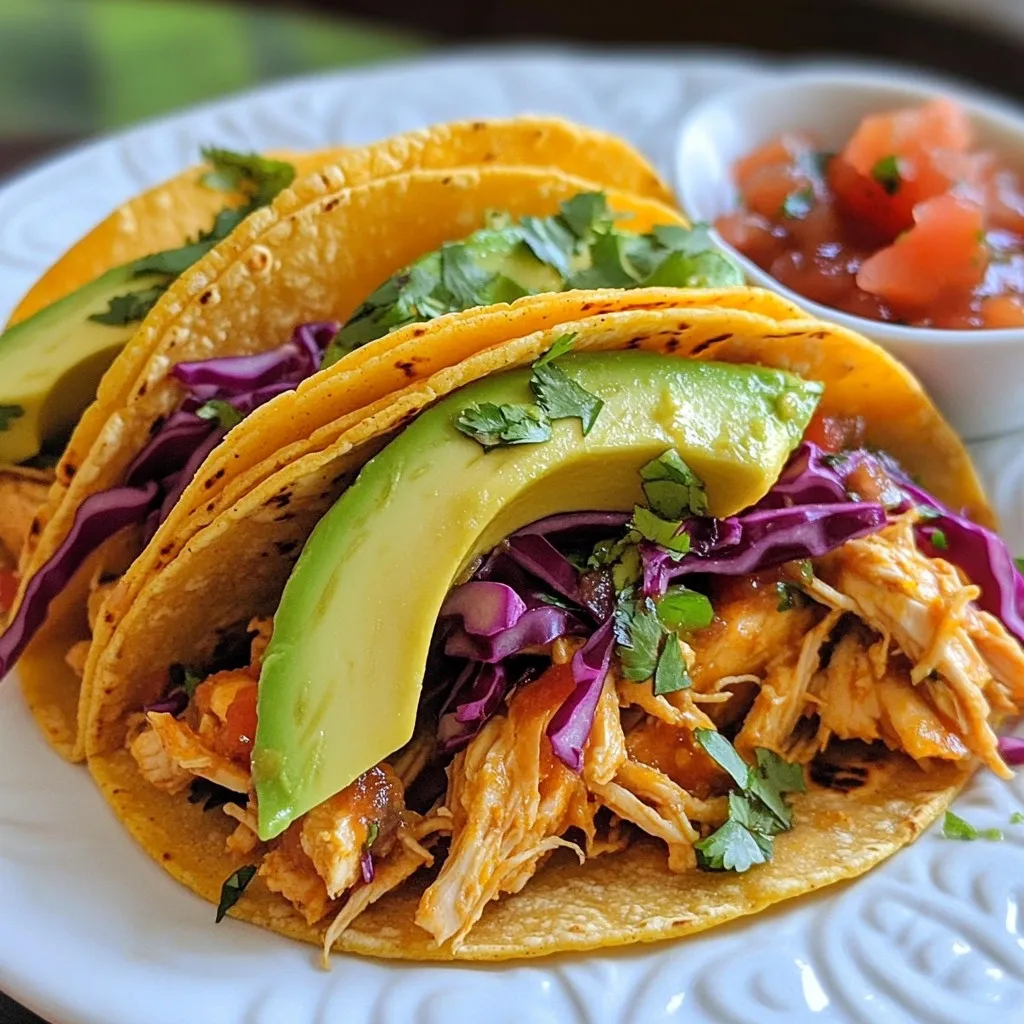 Cilantro Lime Chicken Tacos Flavorful and Easy Meal
