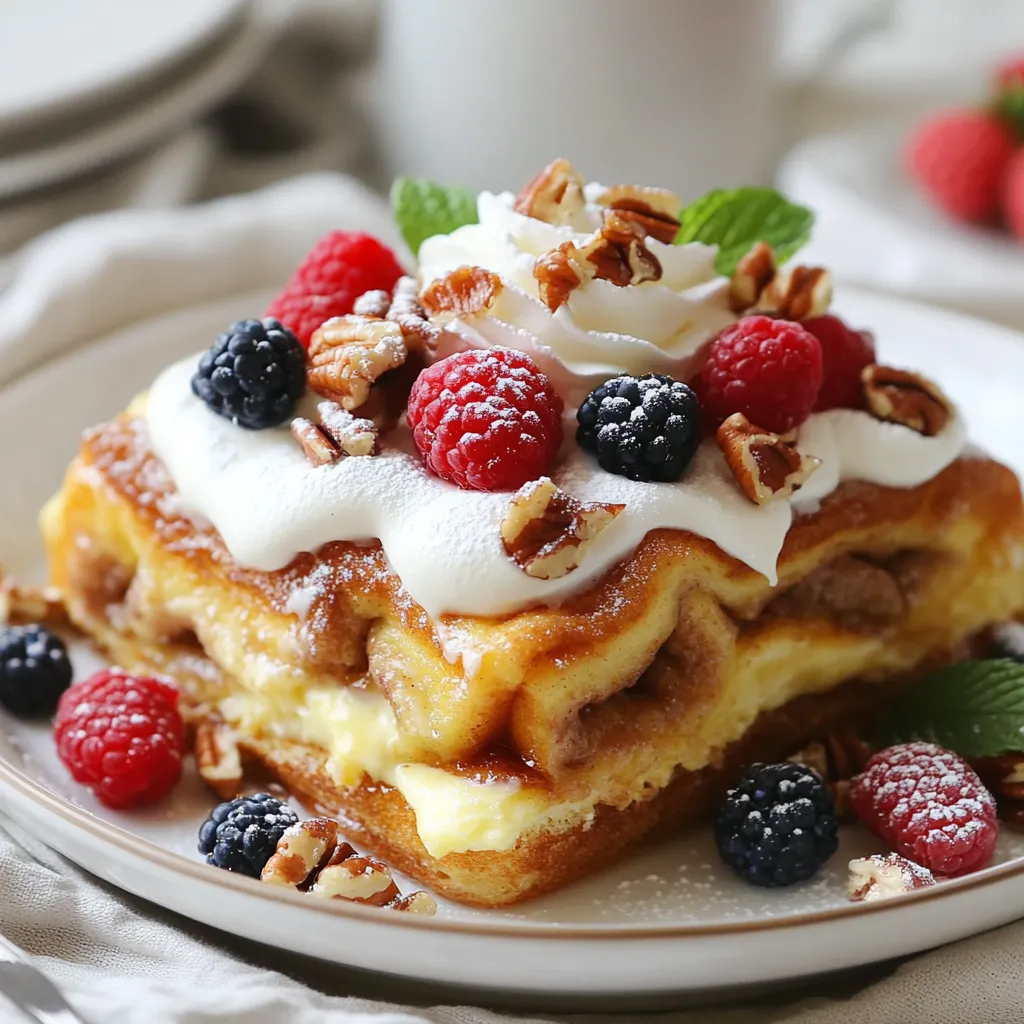Cinnamon Roll French Toast Casserole Tasty and Easy