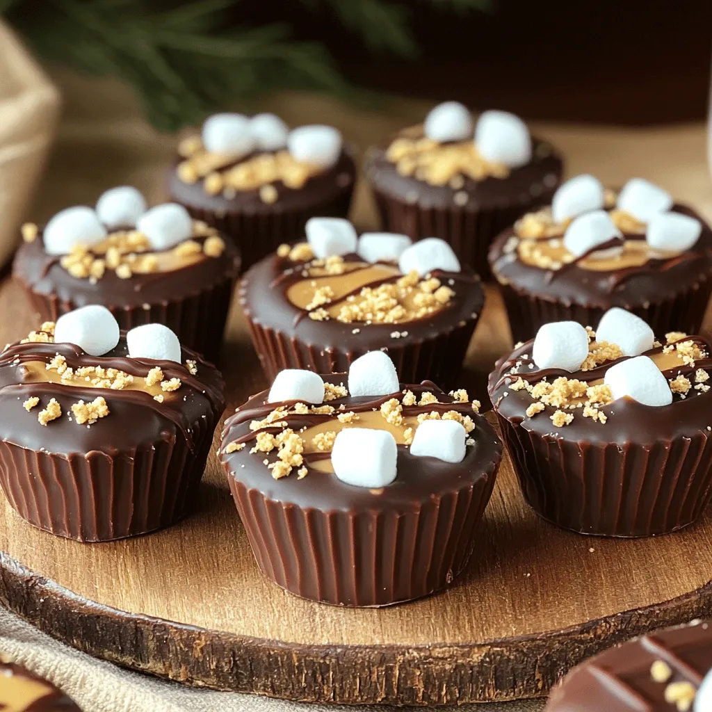 S’mores Peanut Butter Cups Irresistible Sweet Treat