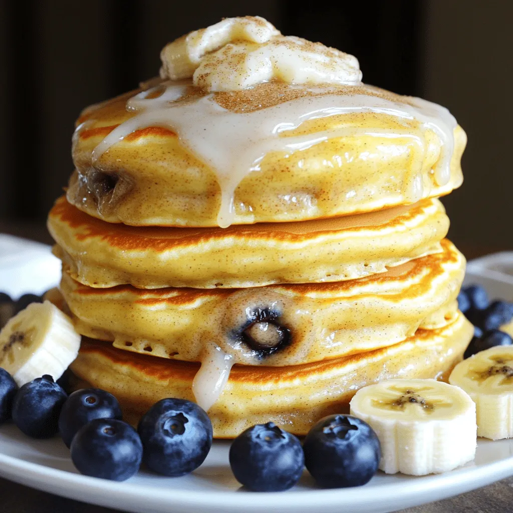 26. Cinnamon Roll Pancakes Delightful and Simple Treat
