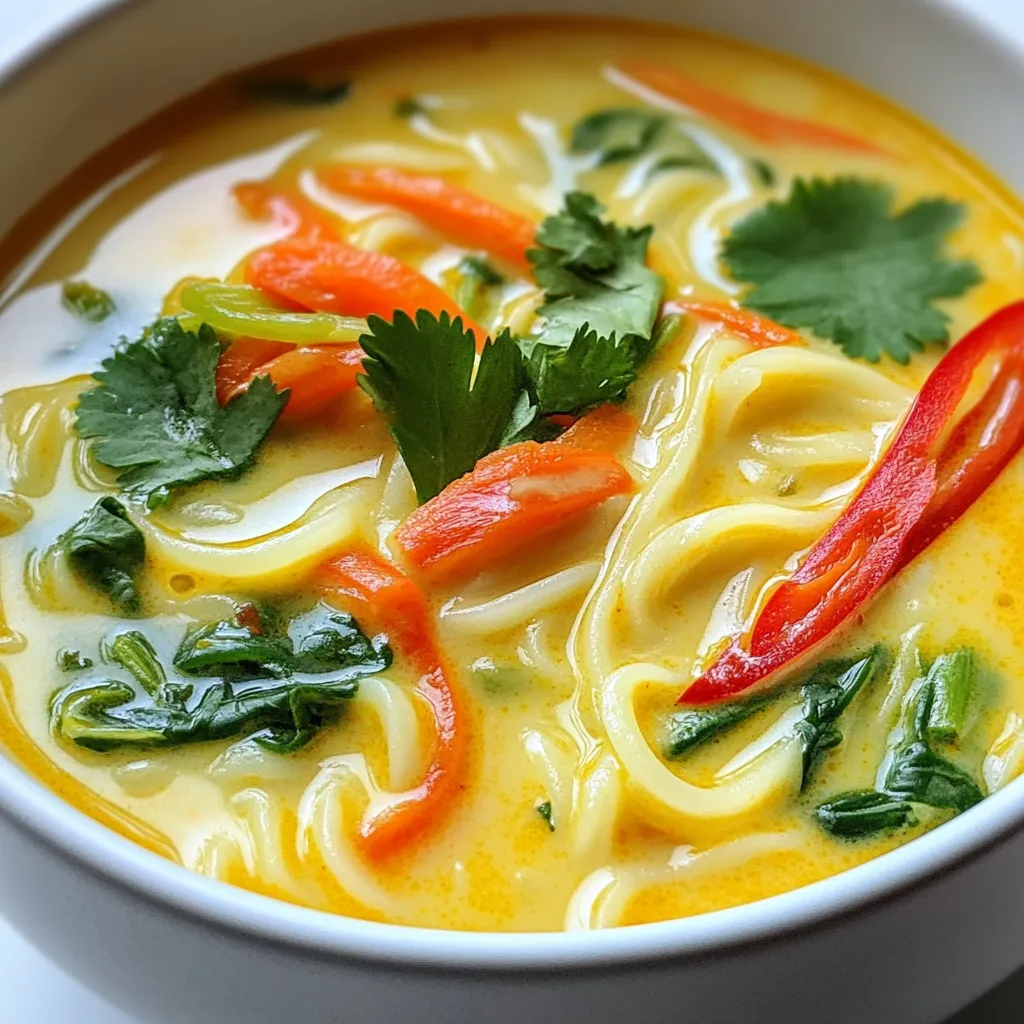 Thai Curry Noodle Soup Flavorful and Easy Recipe