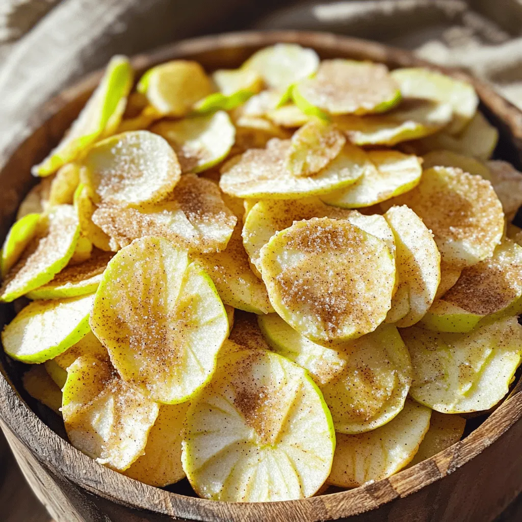 Air Fryer Cinnamon Apple Chips Crispy and Delicious Snack