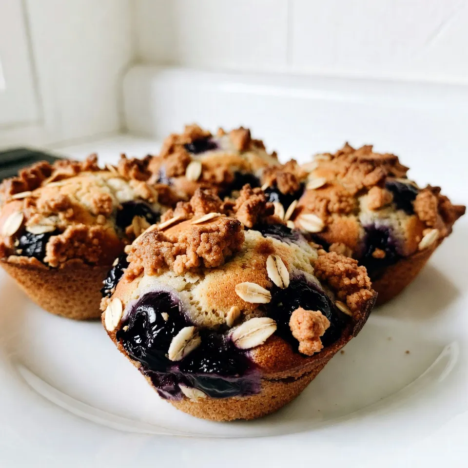 Blueberry Crumble Muffins Delicious and Easy Recipe