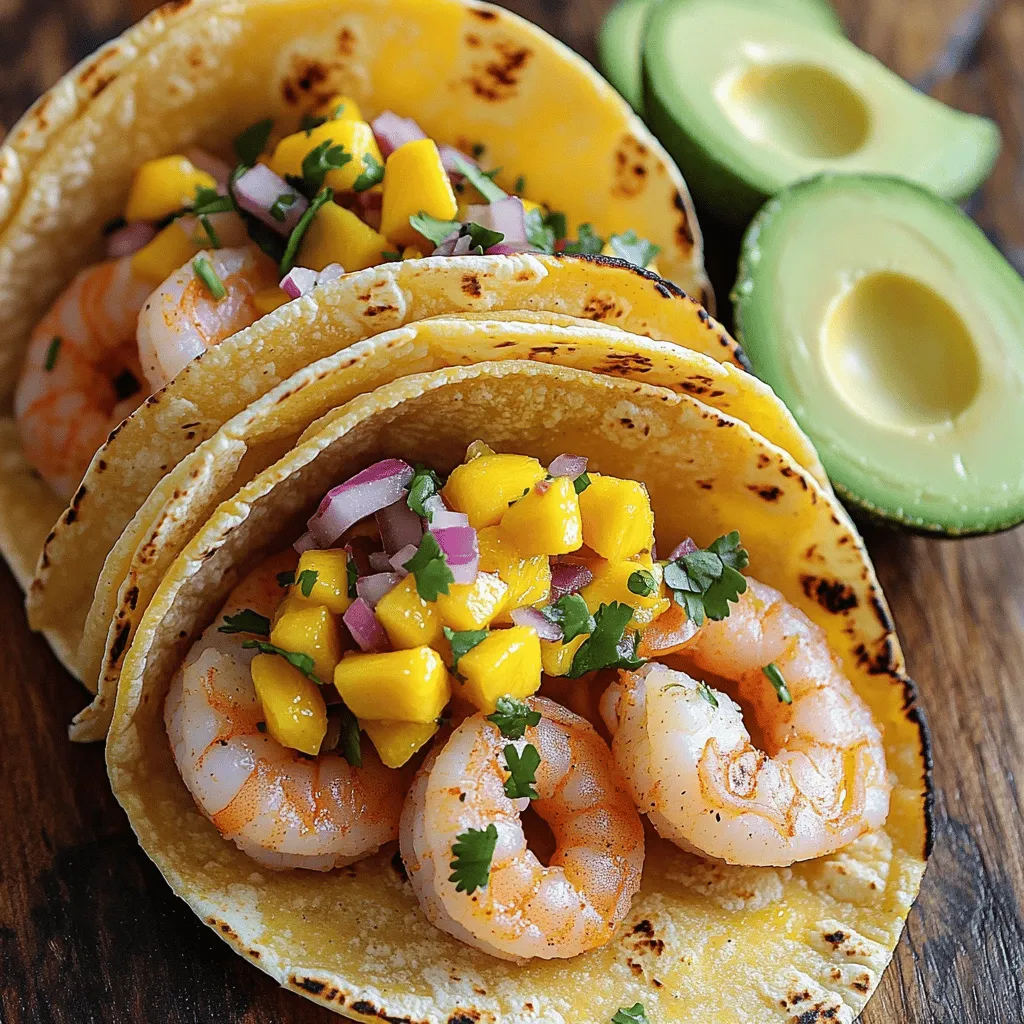 Mango Salsa Shrimp Tacos Flavorful and Simple Dish