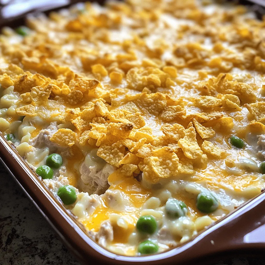 Classic Tuna Casserole Comforting and Simple Delight