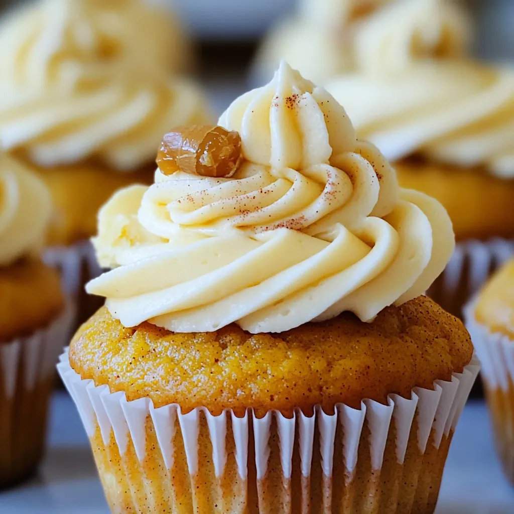 Pumpkin Cream Cheese Cupcakes Delightful and Simple