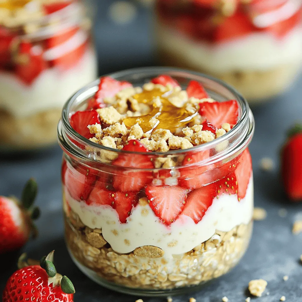 Strawberry Shortcake Overnight Oats Simple and Tasty