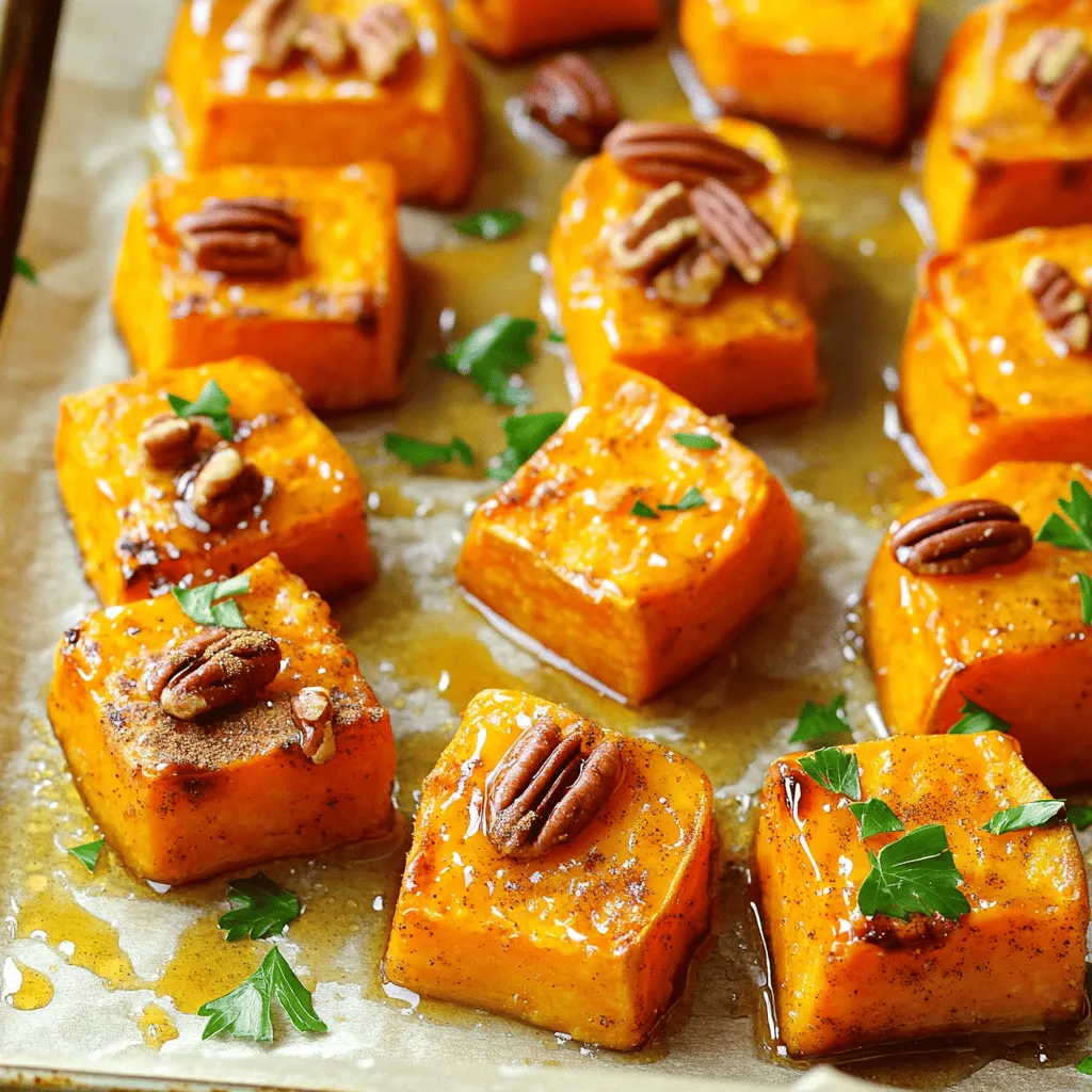 Maple Cinnamon Roasted Sweet Potatoes Flavor Burst