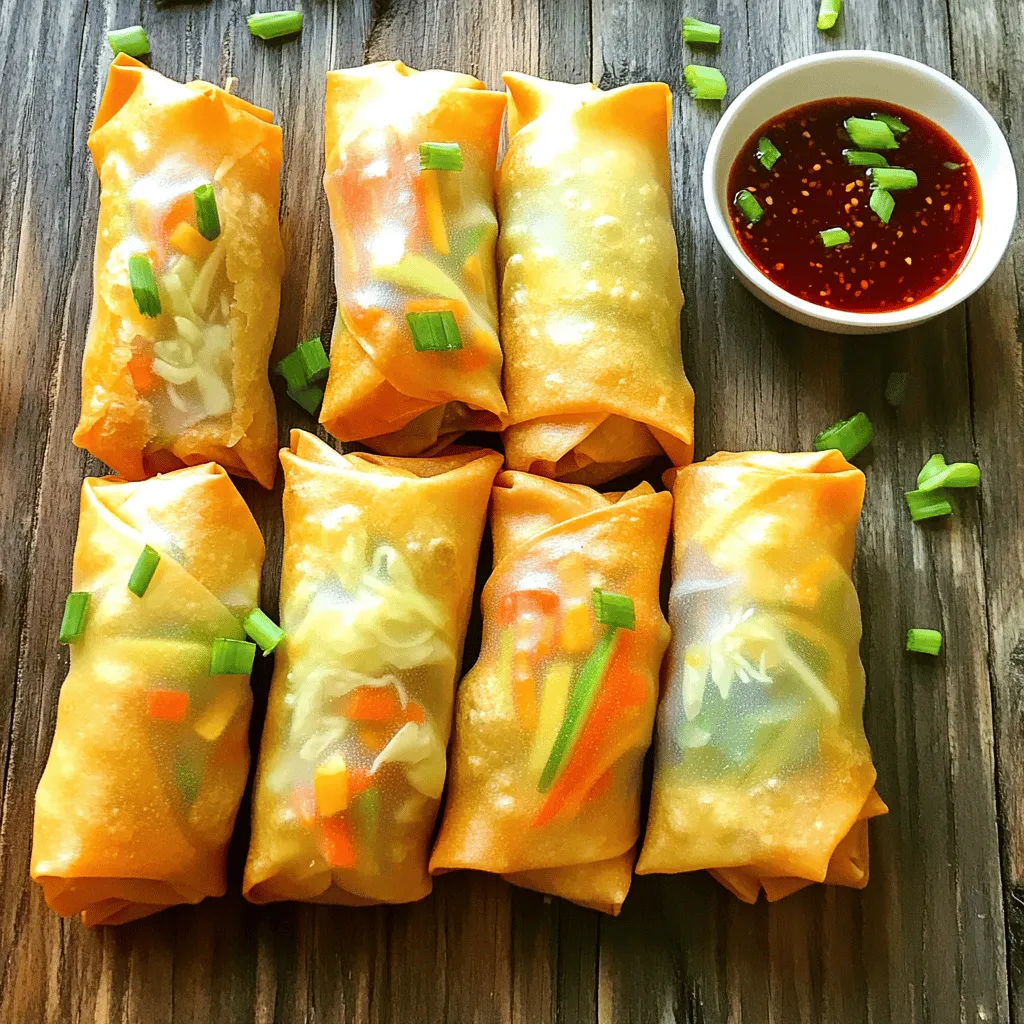 Crispy Vegetable Spring Rolls Easy and Flavorful Recipe