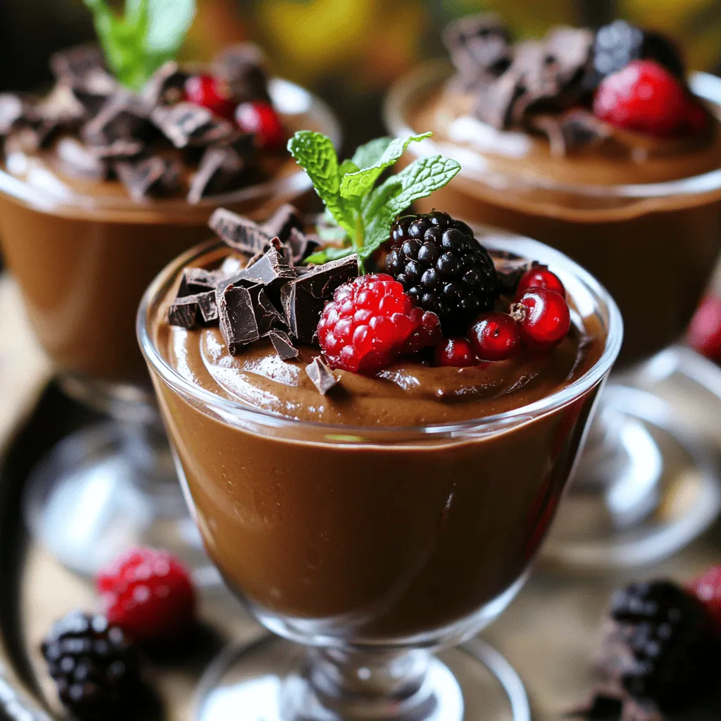 Chocolate Avocado Mousse Simple and Satisfying Treat