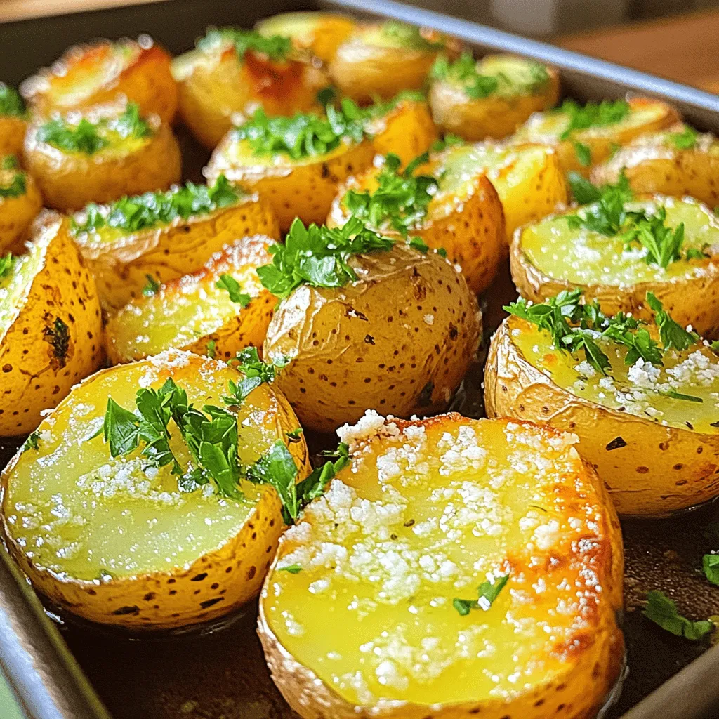Parmesan Herb Roasted Potatoes Savory Side Dish