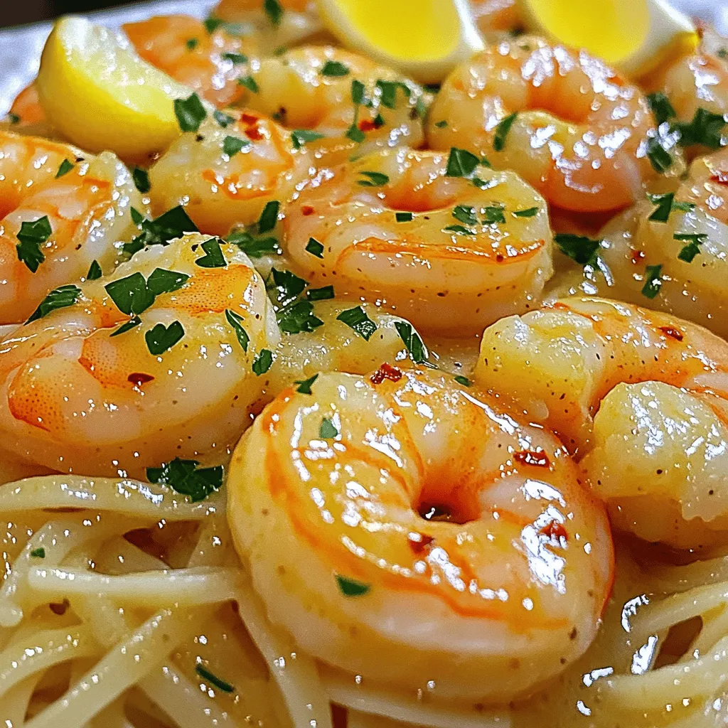 Garlic Butter Shrimp Scampi Fast and Flavorful Dish