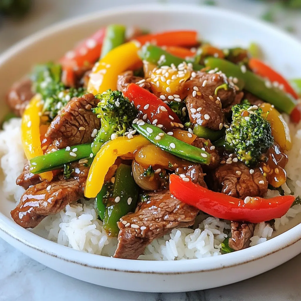 Sesame Ginger Beef Stir Fry Flavorful Quick Meal