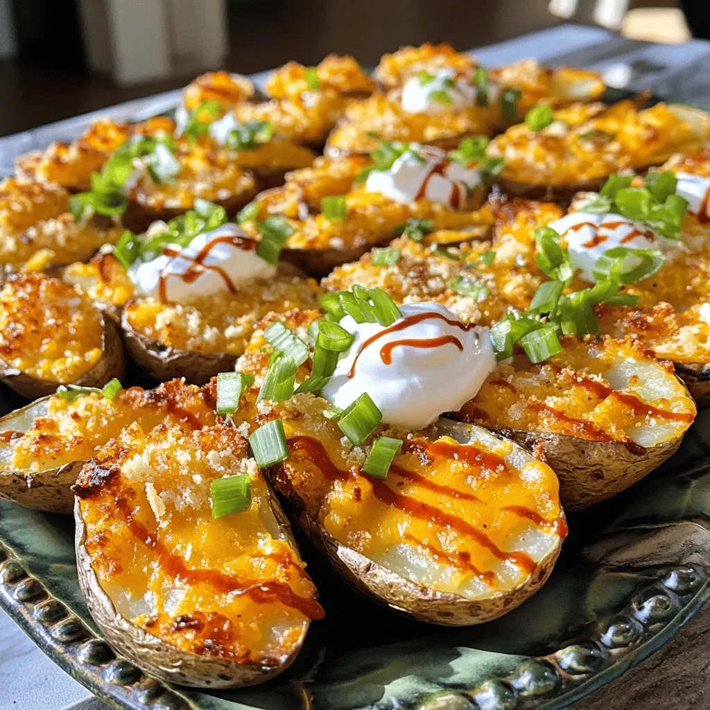 Crispy Parmesan Ranch Potato Skins Irresistible Snack