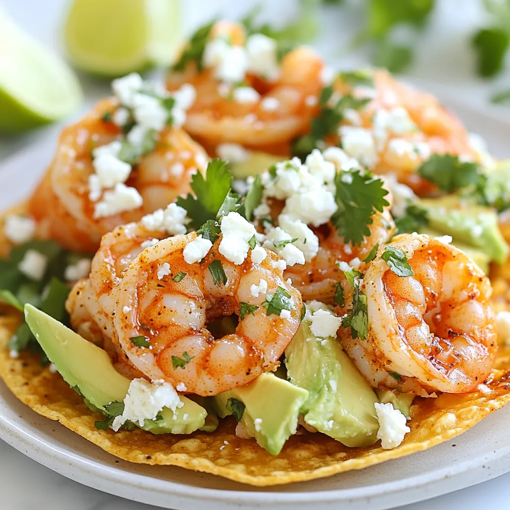 Chili Lime Shrimp Tostadas Flavorful and Simple Meal