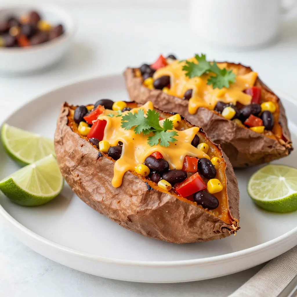 Southwest Stuffed Sweet Potatoes Flavorful and Easy Dish