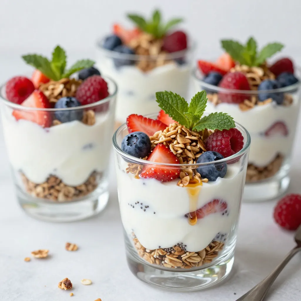 Maple Granola Yogurt Parfaits Simple and Tasty Treat
