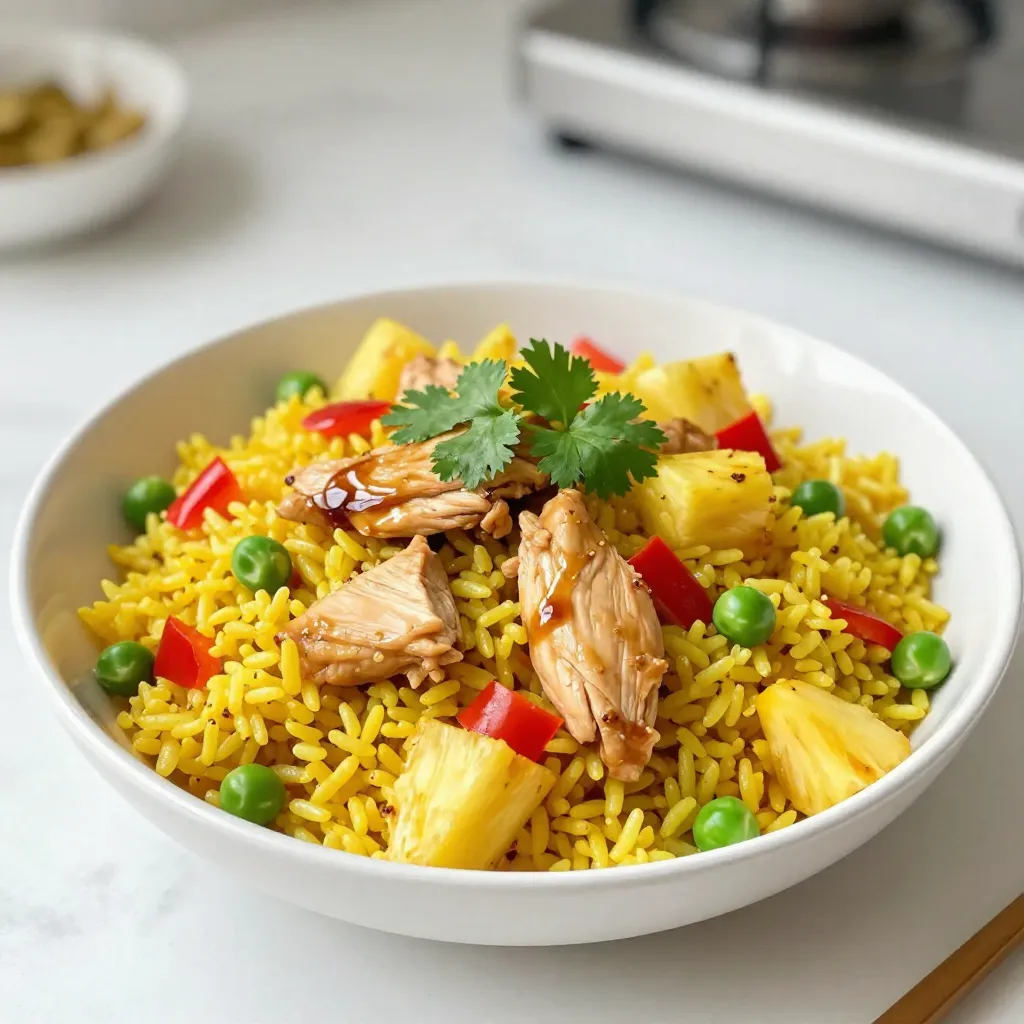 Tropical Pineapple Chicken Rice Flavorful Meal Guide