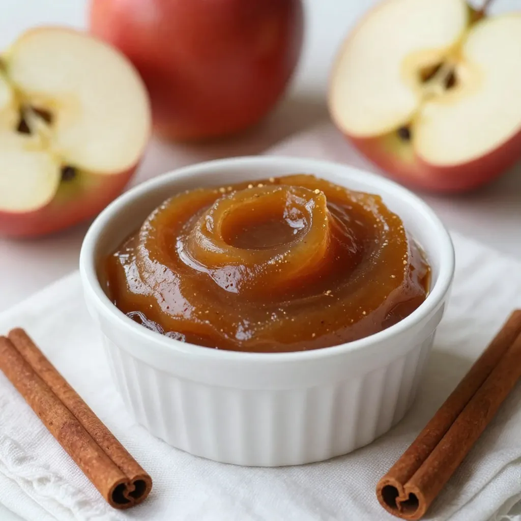 Cinnamon Spice Apple Butter Rich and Flavorful Spread