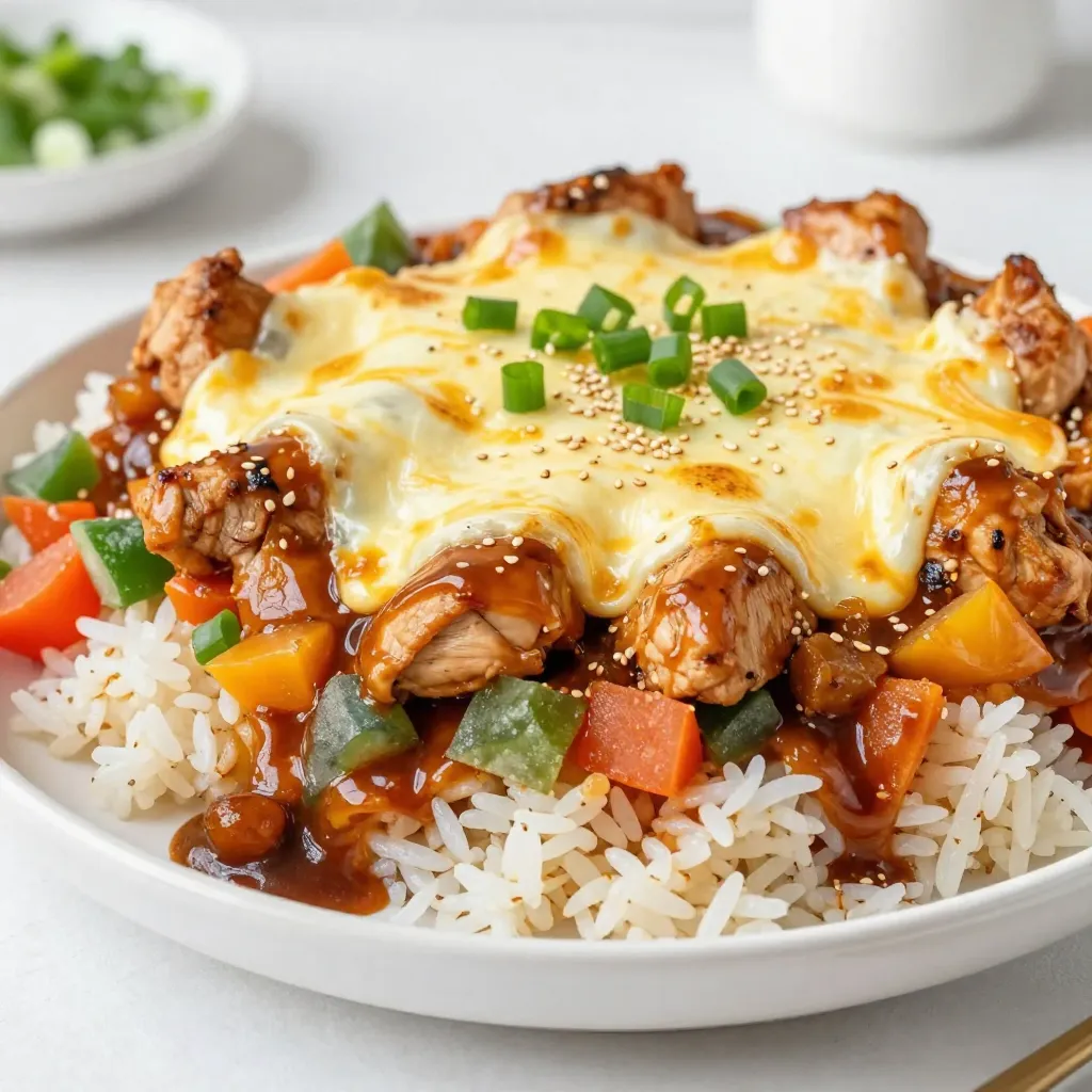 Teriyaki Chicken Rice Casserole Flavorful Family Meal
