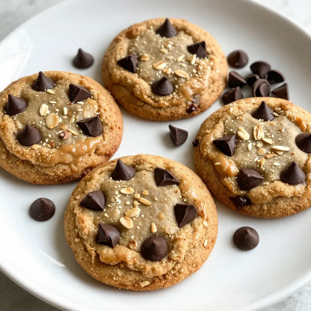 Peanut Butter Oatmeal Chocolate Chip Cookies Delight
