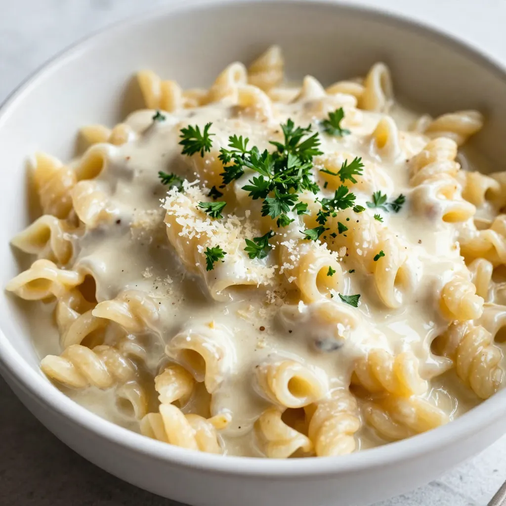 Creamy Garlic Parmesan Orzo Flavorful and Easy Dish
