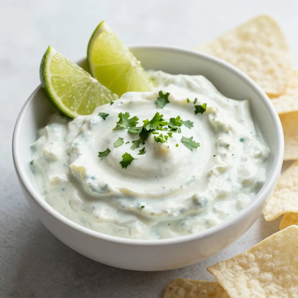 Creamy Cilantro Lime Dip Easy Flavorful Recipe