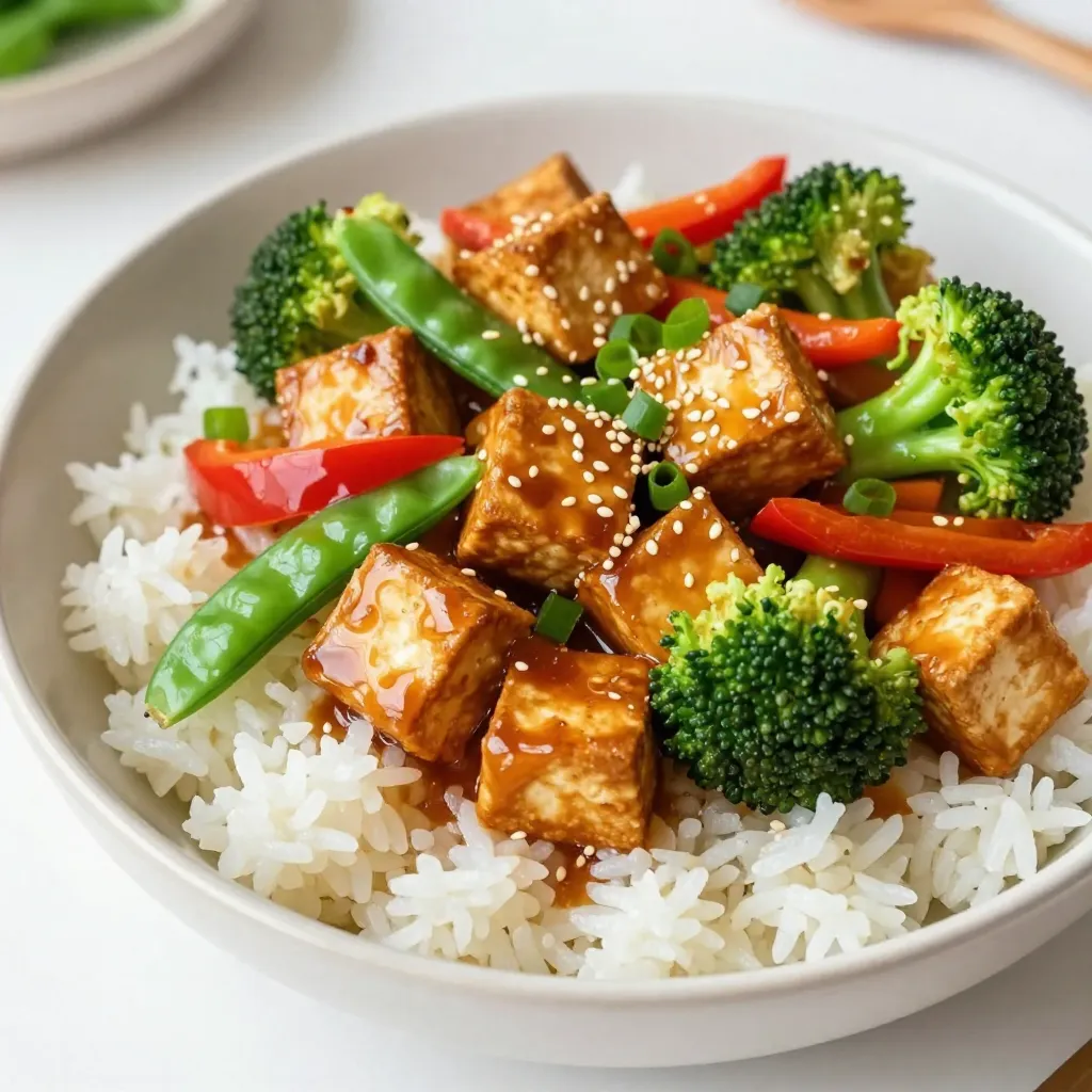 Teriyaki Tofu Stir Fry Quick and Flavorful Meal