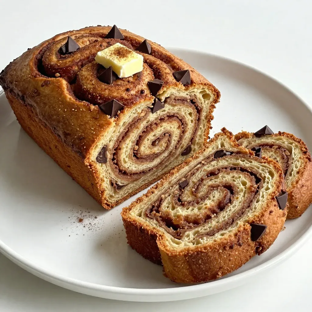Cinnamon Swirl Chocolate Chip Bread Irresistible Treat