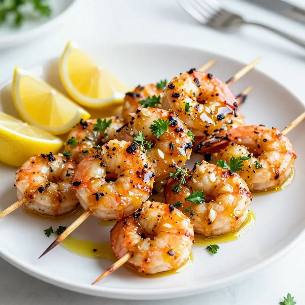 Lemon Herb Grilled Shrimp Fresh and Flavorful Recipe