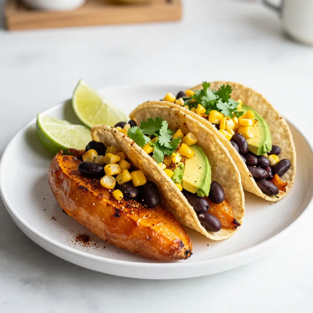 Smoky Sweet Potato Tacos Flavorful and Healthy Delight