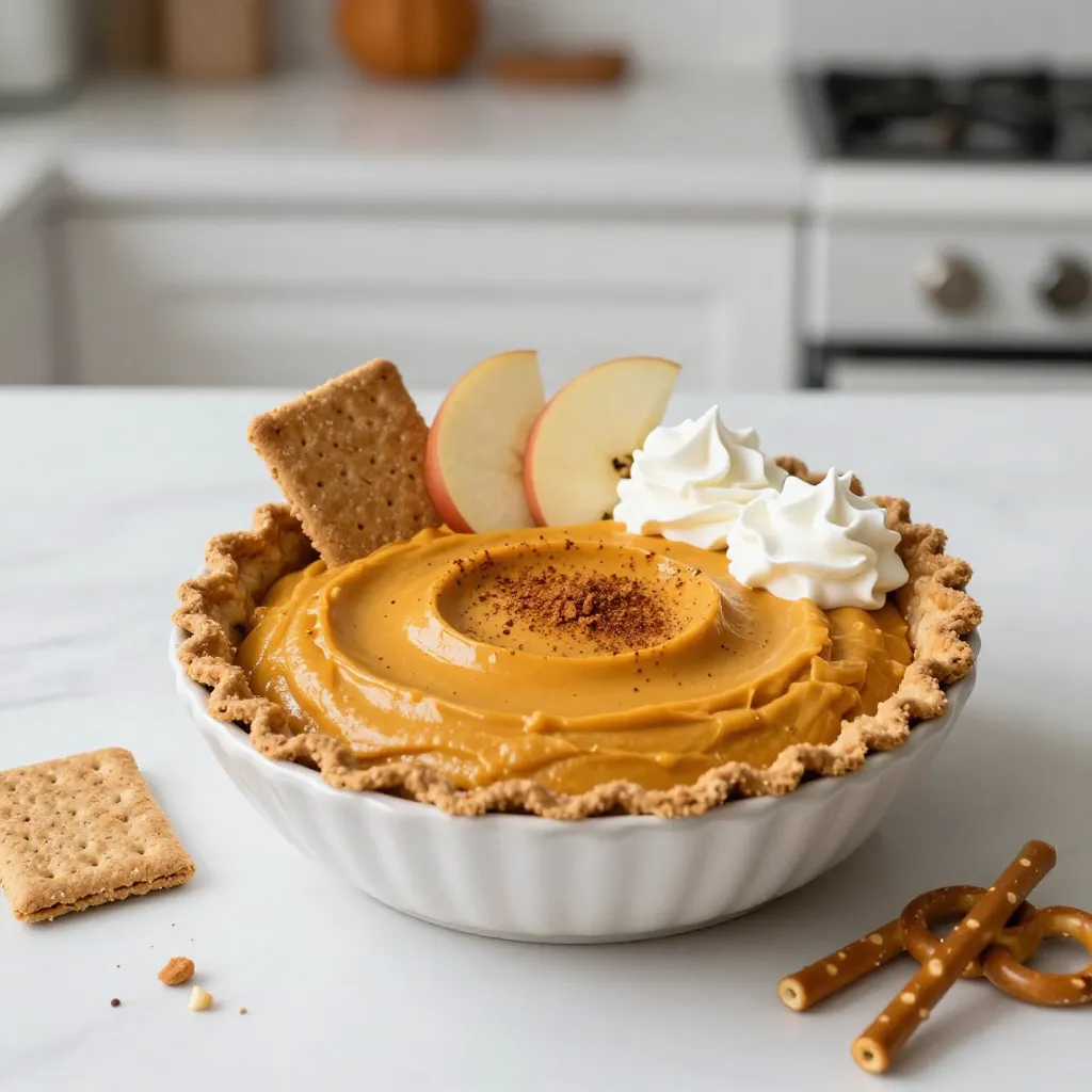 Pumpkin Pie Cheesecake Dip Simple and Tasty Treat