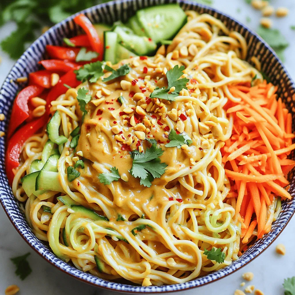 Easy Thai Peanut Noodles Simple and Flavorful Recipe