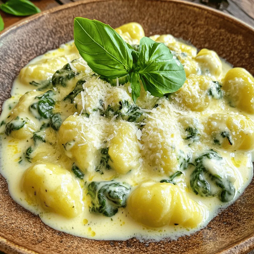 Creamy Spinach Ricotta Gnocchi Flavorful Comfort Dish