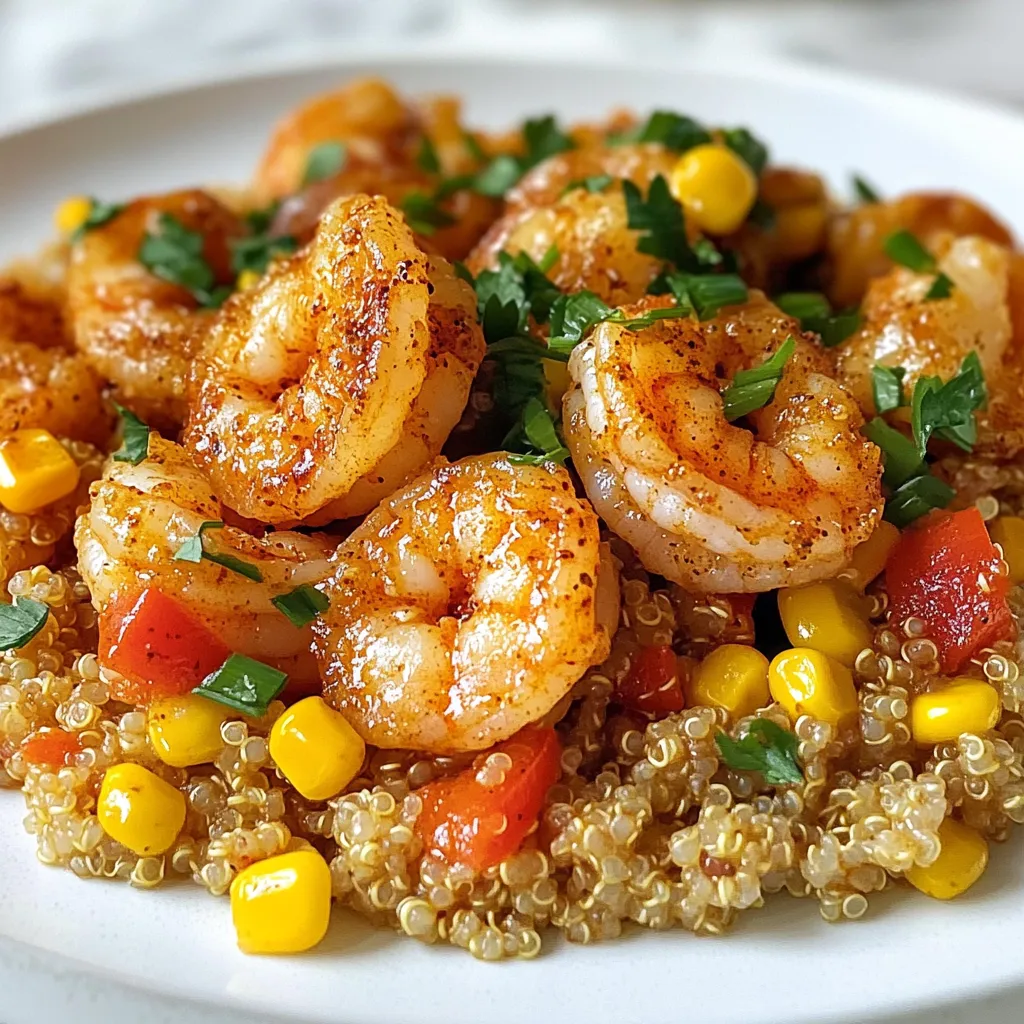 Cajun Shrimp Quinoa Skillet Flavorful Weeknight Meal