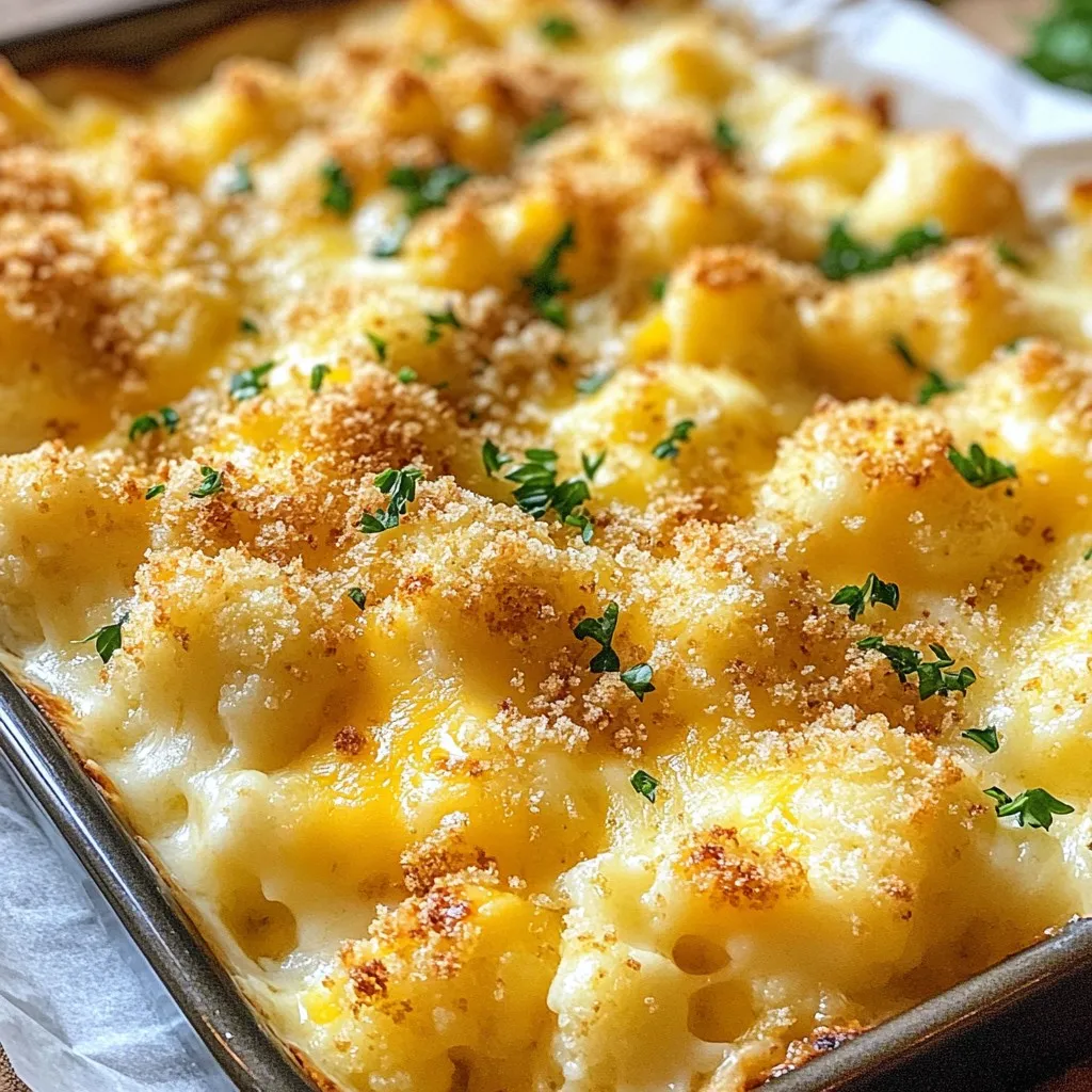 Cheesy Cauliflower Au Gratin Savory and Simple Recipe