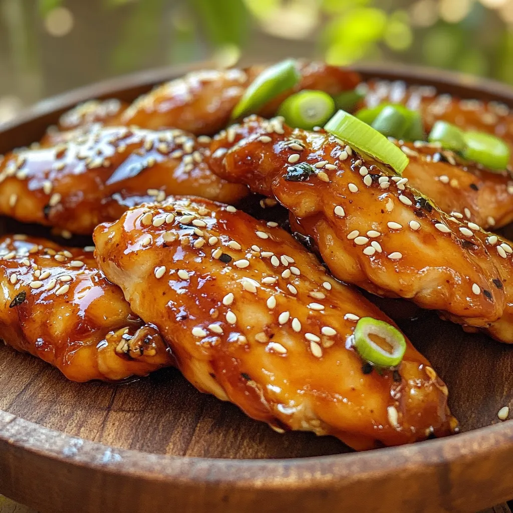 Air Fryer Teriyaki Chicken Strips Delicious and Simple