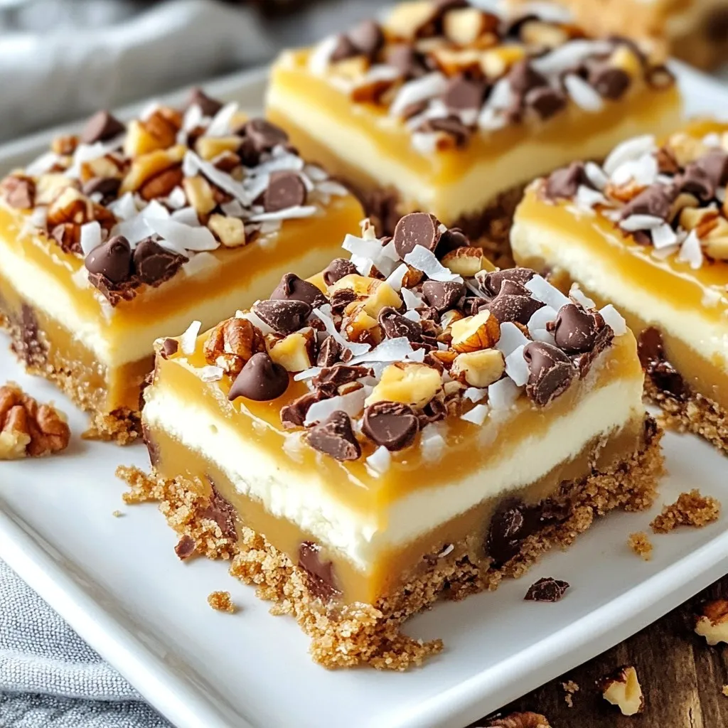 Coconut Caramel Magic Bars Irresistible Sweet Treat