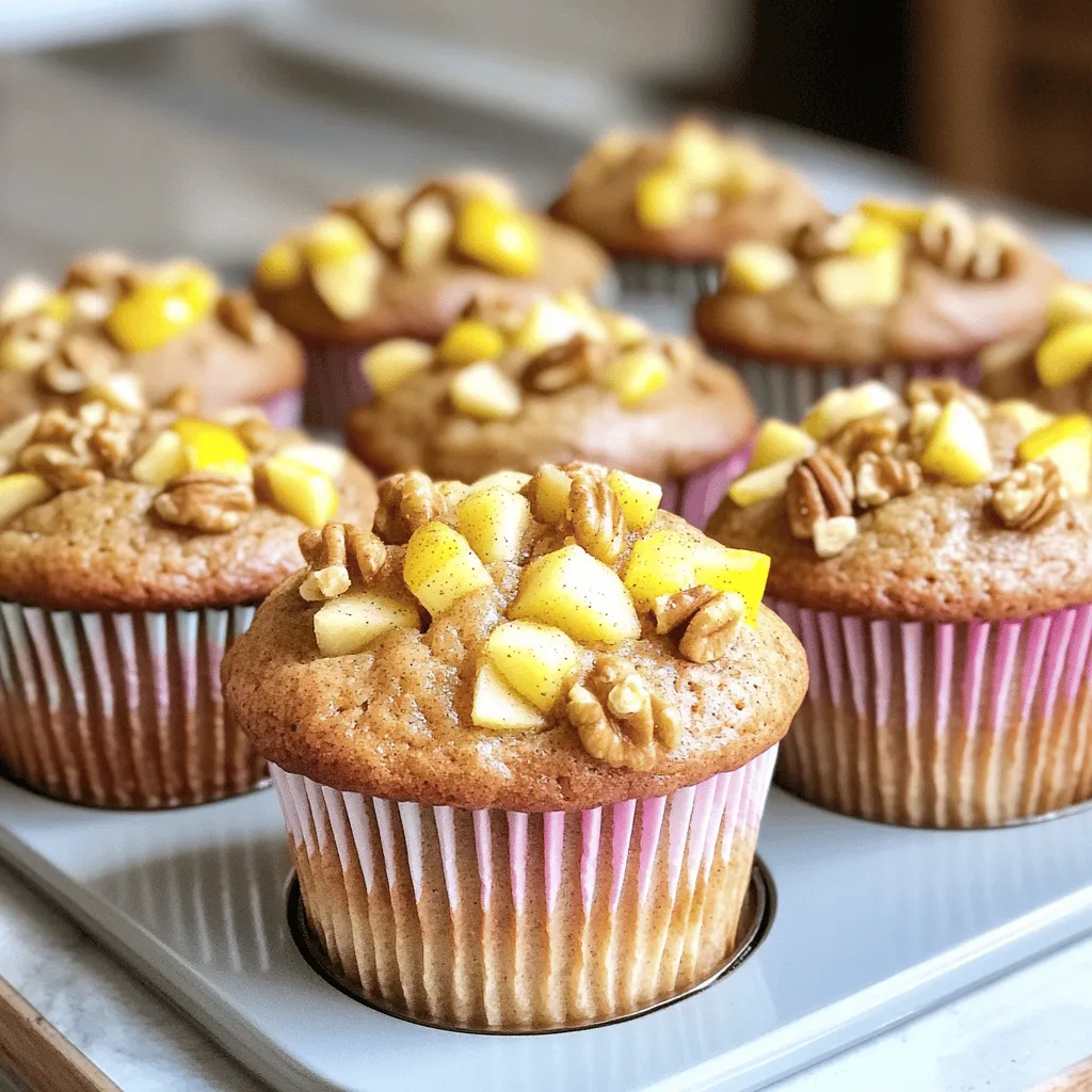 Healthy Apple Cinnamon Muffins Tasty and Easy Recipe