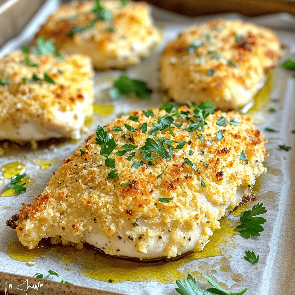 Baked Parmesan Crusted Chicken Crispy and Simple Dish