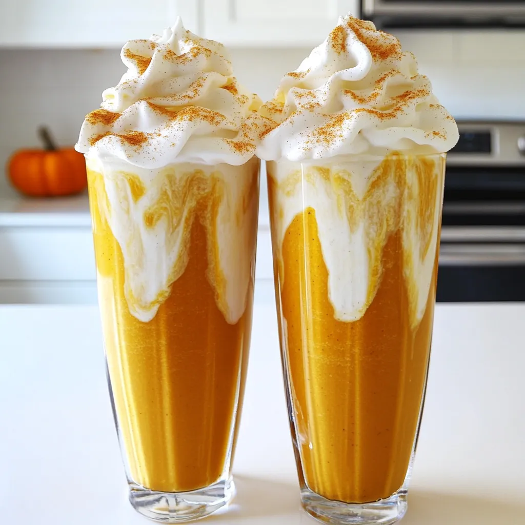 Pumpkin Cream Cold Brew Milkshake Tasty and Simple Treat