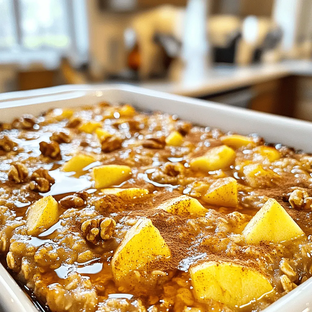25. Cinnamon Apple Oatmeal Bake Delightful and Easy