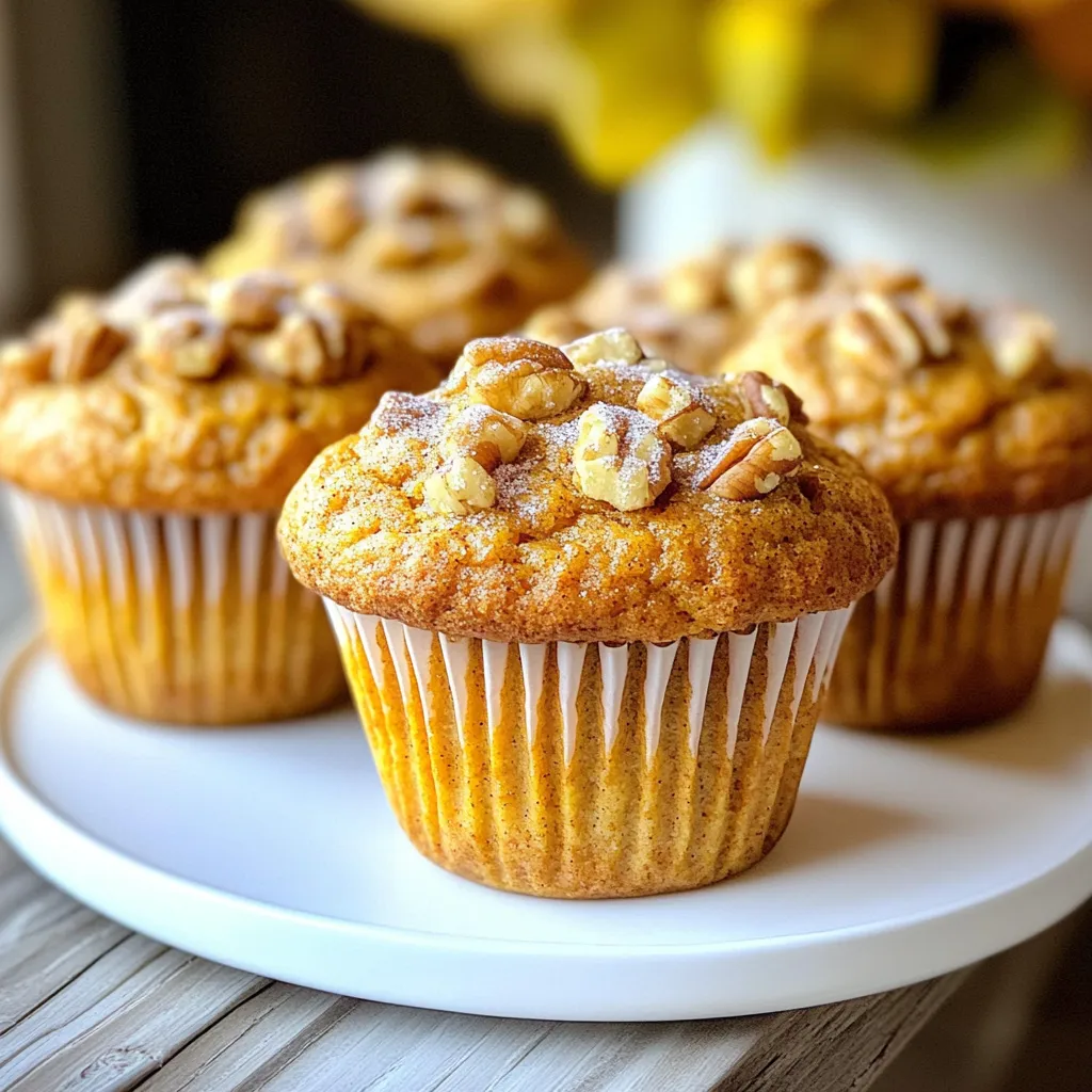 Cinnamon Pumpkin Muffins Tasty Fall Treat Recipe
