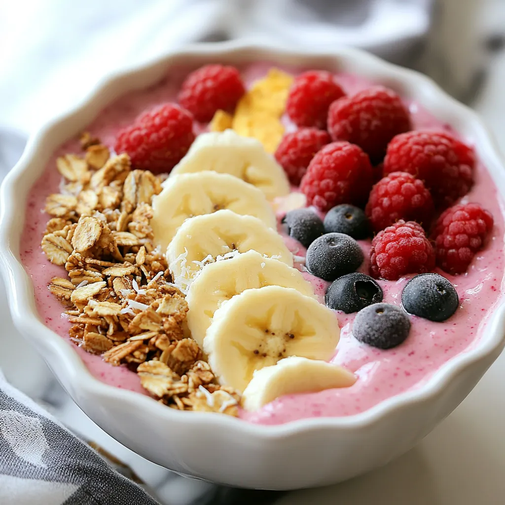Protein Packed Smoothie Bowl Easy and Nutritious Recipe