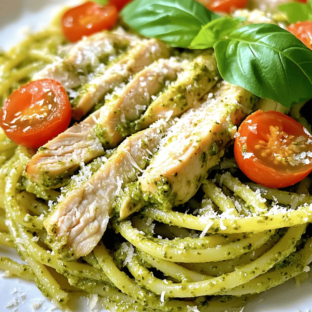 Chicken Pesto Pasta Flavorful and Simple Dish