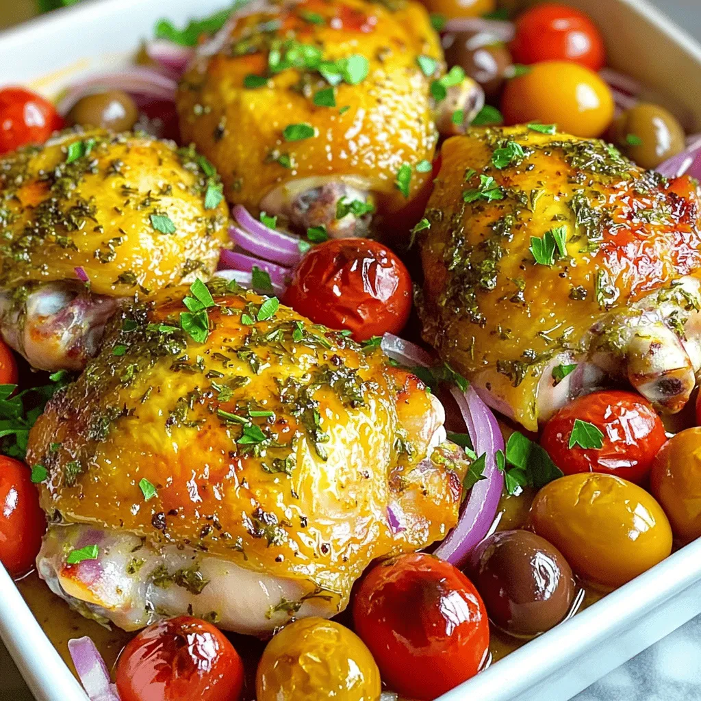 Baked Greek Chicken Flavorful and Easy Dinner Recipe