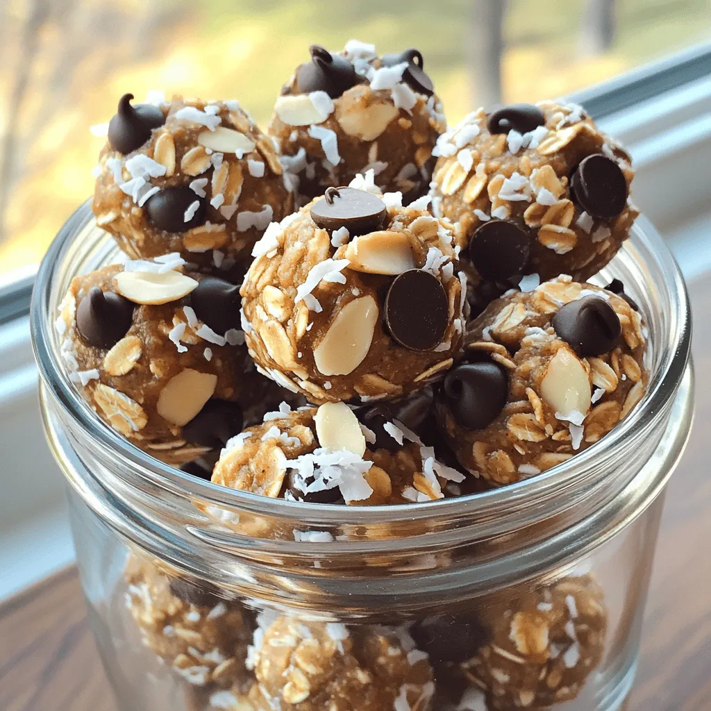 Almond Joy Energy Bites Simple and Nutritious Snack