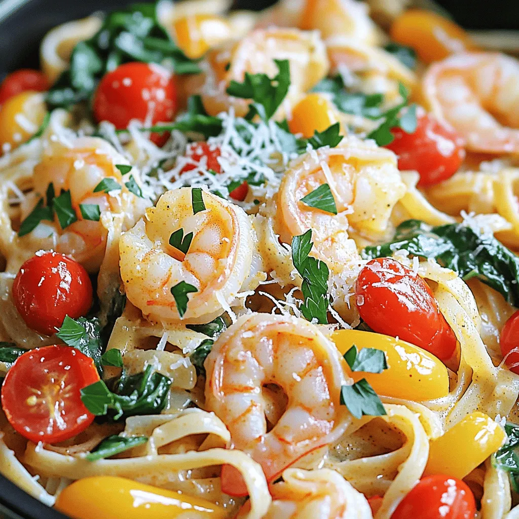 One Pot Creamy Cajun Shrimp Linguine Delightful Recipe